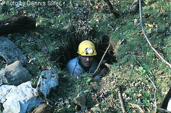 Groundhog Cave (photo by Dennis Slifer)