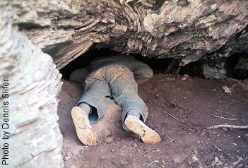 Monocacy River Cave (photo by Dennis Slifer)